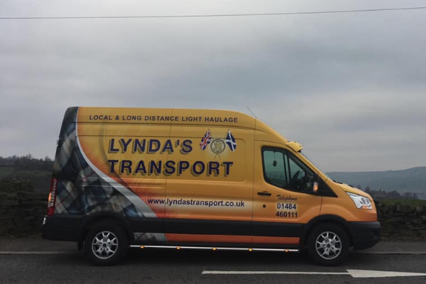 Lynda's Transport local and light haulage vehicle